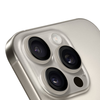 OBAL:ME Objektívlencse védőüveg Apple iPhone 16 Pro/16 Pro Max természetes titán üvegfólia - 0. kép