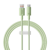Baseus Habitat Sorozat gyorstöltő kábel USB - USB-C, 100W, 1m (zöld) - 0. kép