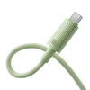 Baseus Habitat Series USB-USB-C gyorstöltő kábel, 2m, 100W (zöld) - 1. kép