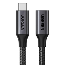 Ugreen USB 3.2 hosszabbító kábel US372 USB-C férfi-USB-C női Gen 2 0,5m (fekete)