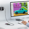 UGREEN Extender 90613 Hálózati töltő, 2x USB, USB-C, 30W (szürke) - 3. kép