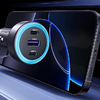 Autós töltő UGREEN, EC307, USB + 2X USB-C, 30W (fekete) - 0. kép