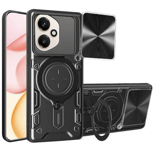 Techsuit - CamGuard Pro - Honor 400 - Čierne puzdro