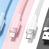 USB 2.0 A dugó - 3 az 1-ben USB-C & Lightning & Micro-B dugó Vention 3A CTPBG 1,5 m - 1. kép