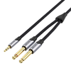 Audio kábel 3,5mm apa - 2x jack 6,35mm apa Vention BARHK 8m - 1. kép