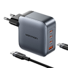 Vention 2x USB-C, 2x USB-A, (100W/100W/30W/30W) hálózati töltő (szürke) USB-C-USB-C kábellel (1m) (fekete) - 0. kép
