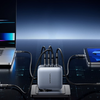 Vention 2x USB-C, 2x USB-A, (100W/100W/30W/30W) hálózati töltő (szürke) USB-C-USB-C kábellel (1m) (fekete) - 4. kép