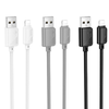 HOCO USB A - Lightning kábel 2,4A X113 1 m fehér - 1. kép