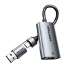 USB-A + USB-C to Gigabit Ethernet Adapter Vention 0.15m - 2. kép