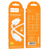 HOCO kábel USB A-ról Type C-re 3A X113 1 m fehér - 2. kép