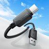 HOCO kábel USB A - Type C 3A X113 1 m fekete - 1. kép