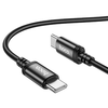 Cable USB C to USB C Hoco 3A 60W 2 m X89 fekete - 0. kép