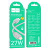 HOCO kábel USB-C - Lightning PD 27W X113 1 m szürke - 2. kép