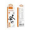 HOCO kábel Type C - Lightning PD 27W X110 1 m fekete - 4. kép