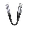 HOCO adapter AUX Jack 3,5 mm (női) to USB C (férfi) LS33 fém szürke - 3. kép