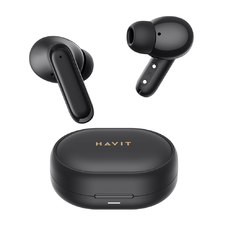  Havit - Vezeték nélküli fülhallgató (TW950) - mikrofonnal, Bluetooth 5.3, TWS, ENC, Type-C, 400mAh - Fekete