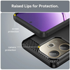  Techsuit - Karbonszilikon - Oppo A5 Pro 4G / A5 Pro 5G - Fekete tok - 1. kép