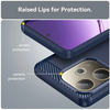  Techsuit - Karbon Szilikon - Oppo A5 Pro 4G / A5 Pro 5G - Kék tok - 2. kép