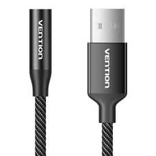 USB egyportos külső hangkártya Vention Gome 0.25m (fekete)