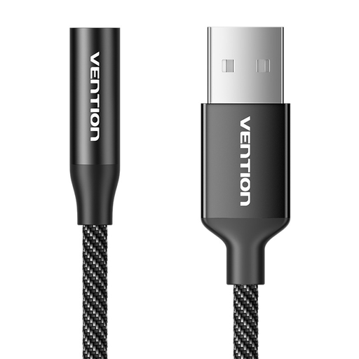 USB egyportos külső hangkártya Vention Gome 1m (Fekete)