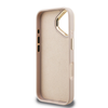 Guess PU 4G Metal Logo Stand Camera Frame tok iPhone 16 Pink - 4. kép