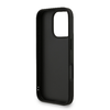 Guess PU 4G Fém Logó Pántos Tok iPhone 16 Pro Max Fekete tok - 3. kép