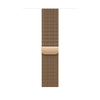 Apple Watch S10 Cellular 42mm Gold Titanium Case with Gold Milanese Loop - 1. kép