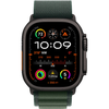 Apple Watch Ultra2 v2 Cellular 49mm Black Titanium Case with Dark Green Alpine Loop - Large - 1. kép