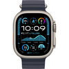 Apple Watch Ultra2 v2 Cellular 49mm Natural Titanium Case with Navy Ocean Band - 1. kép