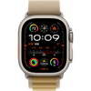 Apple Watch Ultra2 v2 Cellular 49mm Natural Titanium Case with Tan Alpine Loop - Large - 0. kép