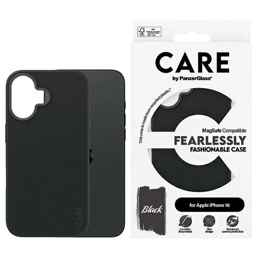 CARE by PanzerGlass Fashion Case iPhone 16 6.1 CARE by PanzerGlass Fashion Case iPhone 16 6.1