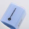FORCELL F-ENERGY Crystal Színű GaN III VT-41 utazó töltő szilikon kábellel 1 x Type C + 1x USB A csatlakozóval, PD QC4.0 33W kék - 3. kép