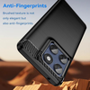  Techsuit - Karbonszilikon - Motorola Edge 60 Pro - Fekete tok - 3. kép