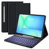 Tech-Protect SC Pen + Keyboard Galaxy Tab S10 FE+ Plus 13.1 X620 / X626B fekete tok - 0. kép
