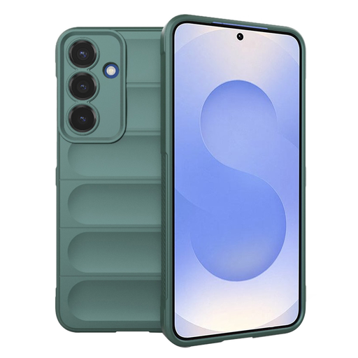 Techsuit - Mágikus Pajzs - Samsung Galaxy S25 - Zöld tok Techsuit - Mágikus Pajzs - Samsung Galaxy S25 - Zöld tok