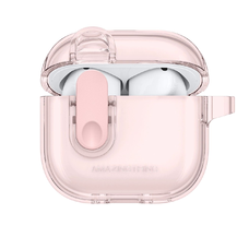 AmazingThing Minimal tok AirPods 4 – Rózsaszín