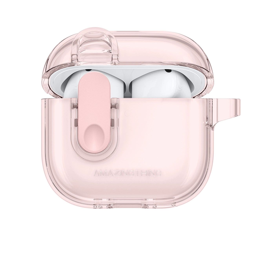AmazingThing Minimal tok AirPods 4 – Rózsaszín AmazingThing Minimal tok AirPods 4 – Rózsaszín