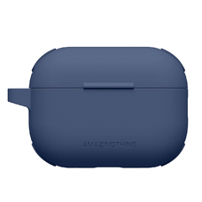 AmazingThing Omni Tok AirPods Pro 2-höz Szilikon Tok - Sötétkék