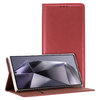 Smart Magneto fliptok Samsung Galaxy S25 Edge burgundy tok - 0. kép