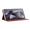 Smart Magneto fliptok Samsung Galaxy S25 Edge burgundy tok - 4. kép