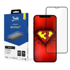 3MK Neoglass kijelzővédő üvegfólia iPhone 12 mini fekete