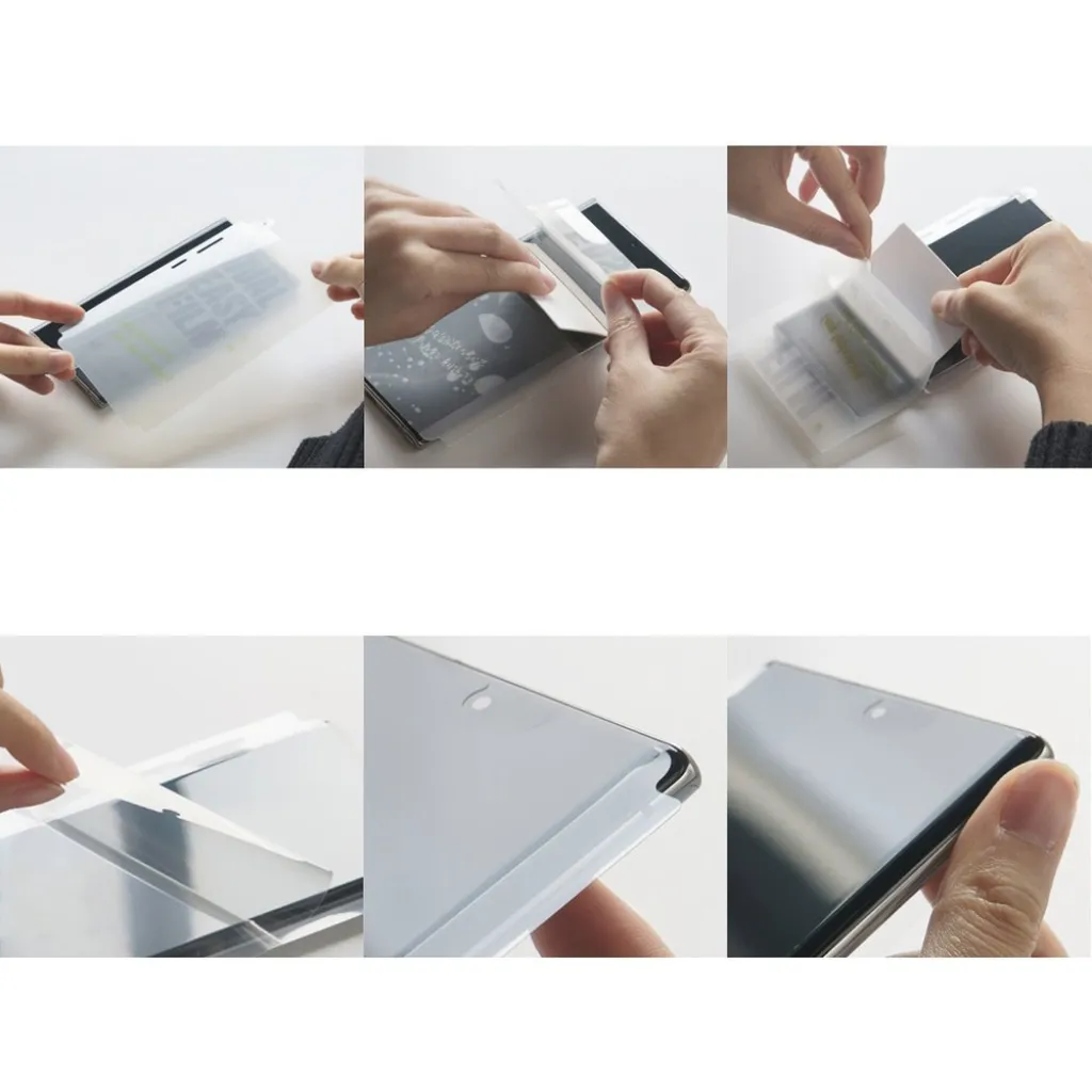 Ringke Dual Easy 2x kijelzővédő PET fólia Xiaomi Poco X3 NFC (DWXI0003) - 12