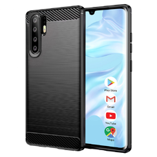Carbon tok Huawei P30 Pro fekete tok