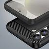 Carbon Case for Samsung Galaxy S24 Ultra black - 1. kép
