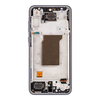 LCD kijelző + Érintőegység + Előlapi borítás Samsung A356B Galaxy A35 5G Fekete (Szervízcsomag) - 0. kép
