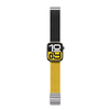 2 darabos AmazingThing Blend szíj készlet Apple Watch 45/46/49mm - Sárga-Fekete/Fekete - 0. kép