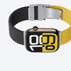 2 darabos AmazingThing Blend szíj készlet Apple Watch 45/46/49mm - Sárga-Fekete/Fekete - 2. kép