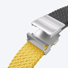 2 darabos AmazingThing Blend szíj készlet Apple Watch 45/46/49mm - Sárga-Fekete/Fekete - 3. kép