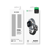 2 darabos AmazingThing Blend szíj készlet Apple Watch 45/46/49mm - Szürke-Fekete/Szürke - 1. kép