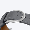 AmazingThing Class Band bőrszíj Apple Watch 45 / 46 / 49 mm - Szürke - 4. kép